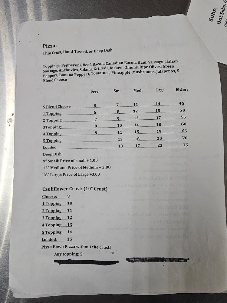 Village Pizza Menu image 4